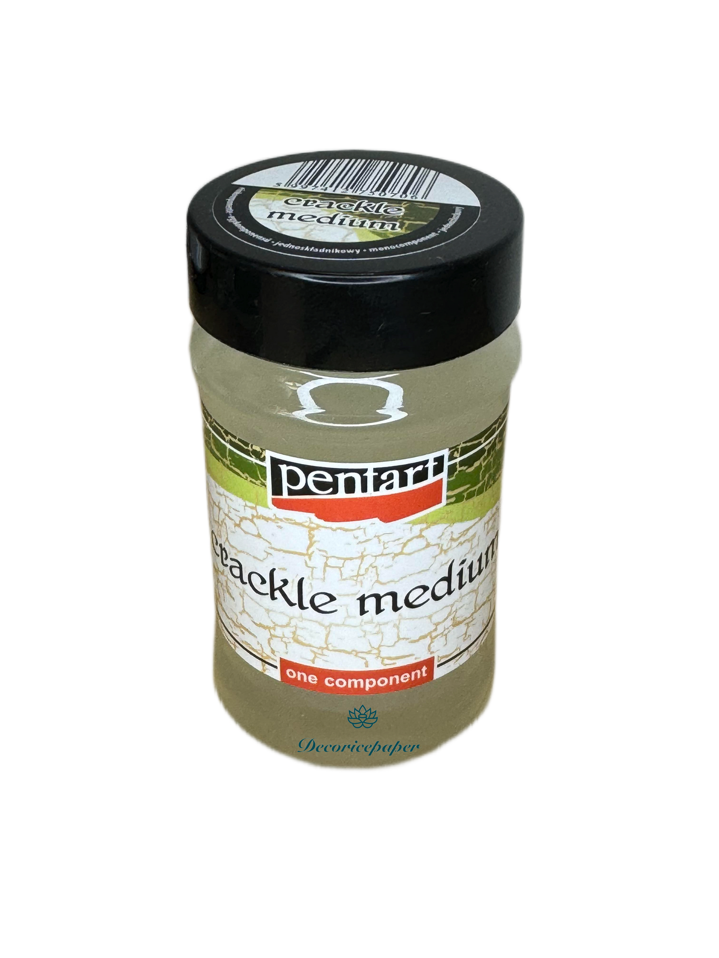 Crackle Medium - Un Composant - 100 ml