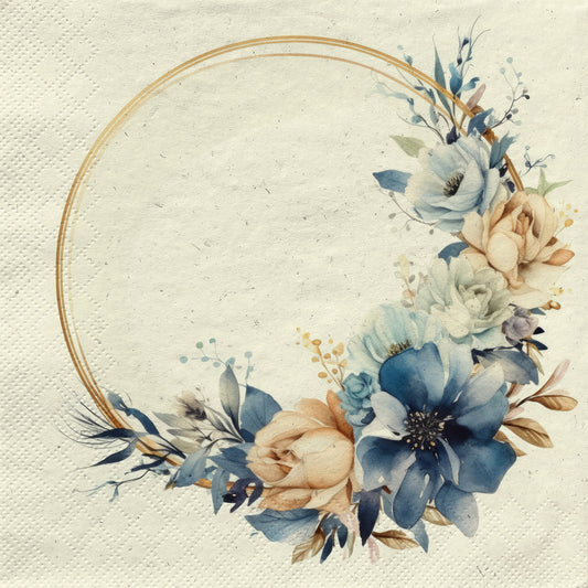 Elegant Wreath - Napkin