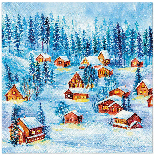 Winter Houses - Napkin