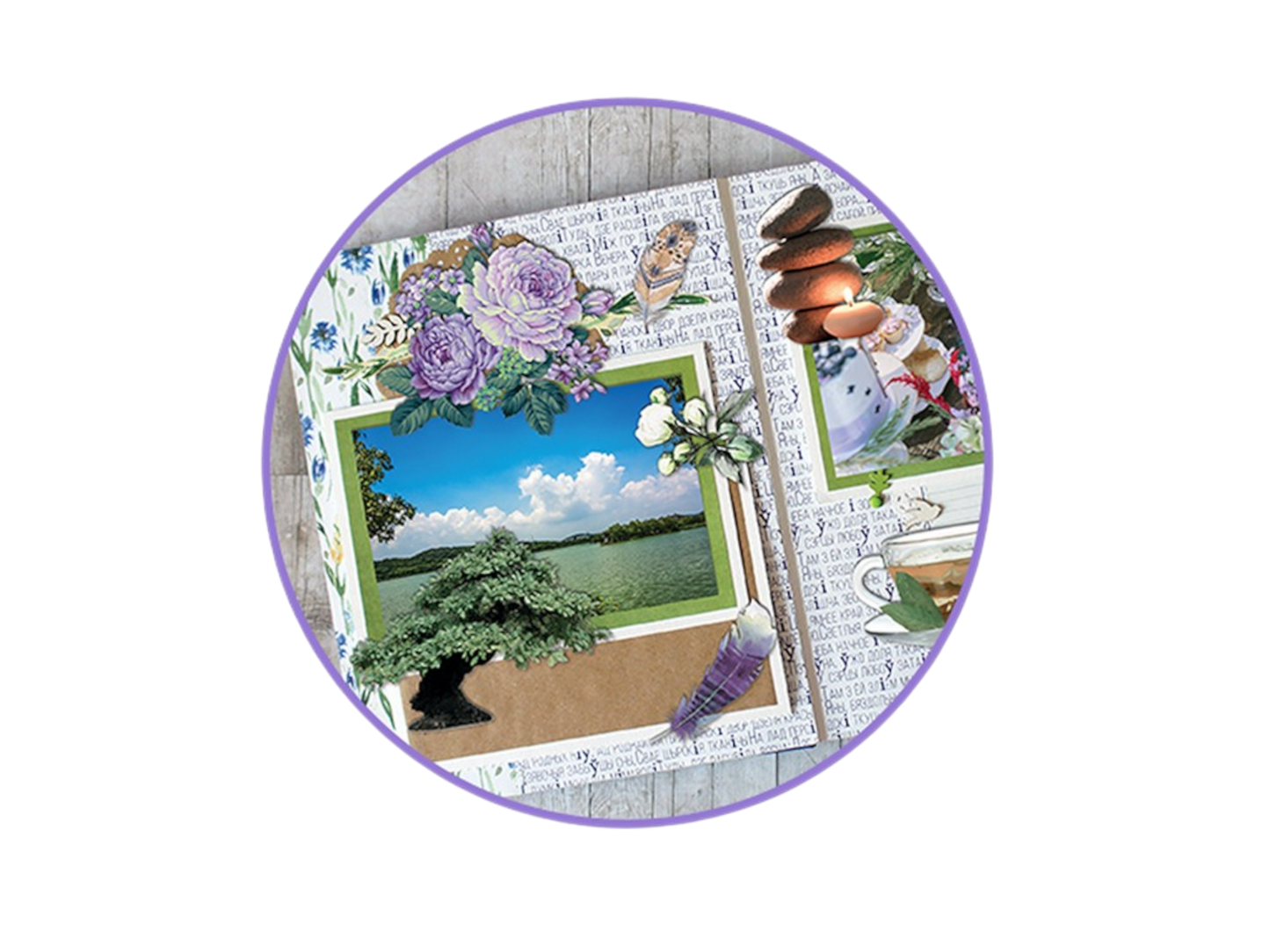 Die Cut Pad 170 gsm - Bamboo Garden