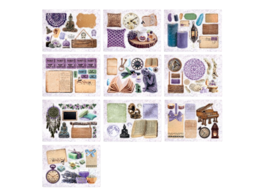 Die Cut Pad 170 gsm - Lavender