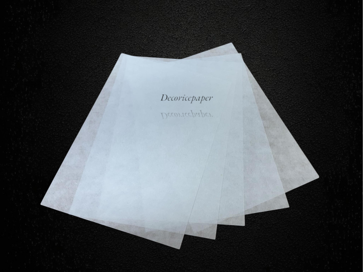 Printable Rice Paper A4 - 5 Sheets – Decoricepaper