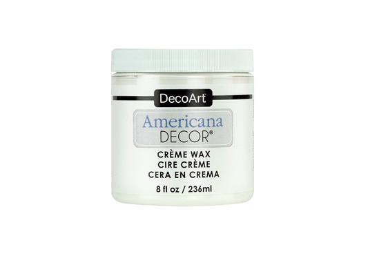 Americana Decor Crème Wax CLEAR - 8 oz (236 ml)